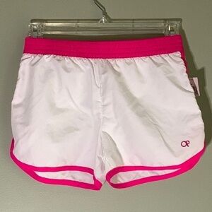 OP Ocean Pacific Shorts Girls 7-8 Comfortable Elastic Waist Retro Outdoor VTG